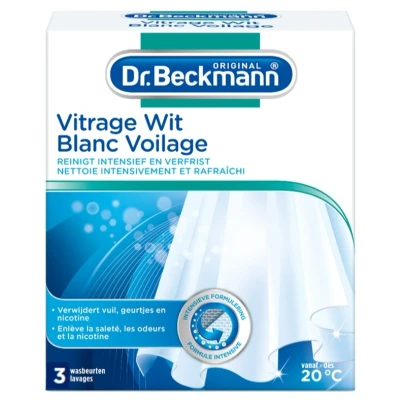 Afbeelding van 4x Dr. Beckmann Vitrage Wit 3 x 40 gr