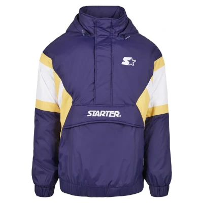 Afbeelding van Starter Winterjas, Heren, Maat: Small, purple/wht/buff yellow