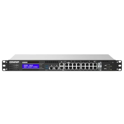 Image de QNAP Smart Edge QGD 1602 Commutateur intelligent 2 x 10 Gigabit SFP+ + 8 2.5GBase T 10/100/1000 Montable sur rack