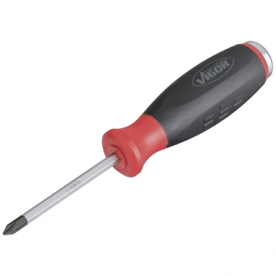 Afbeelding van Vigor V3601 Kruiskop schroevendraaier 1 Koplengte: 182 mm
