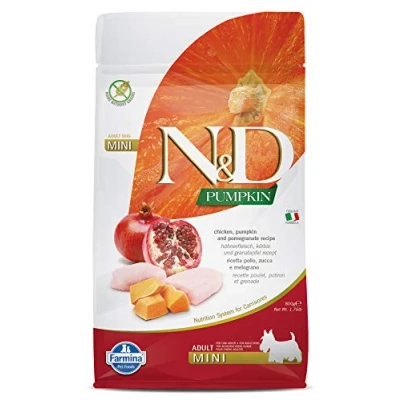 Afbeelding van N&amp;D Pumpkin hondenvoeding Kip small breed 800 gr.