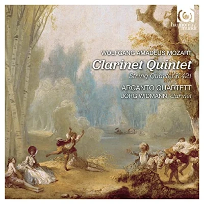 Afbeelding van Arcanto Quartett &amp; Jörg Widmann Clarinet Quintet, Str. Quartet K421 (CD)