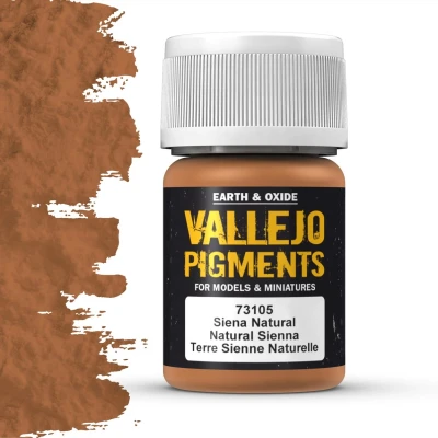 Afbeelding van Vallejo Pigment Natural Siena 35ml 73105