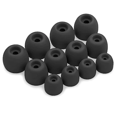 Afbeelding van Okuli 12 x siliconen oordopjes voor Samsung Galaxy Buds 2 Pro hoofdtelefoon, zwart