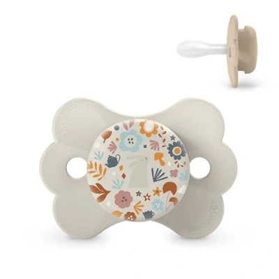 Afbeelding van Suavinex Fopspeen Siliconen Symetrisch Sxpro 6/18M Beige