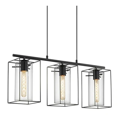 Afbeelding van EGLO Loncino Hanglamp E27 74,5 cm Zwart