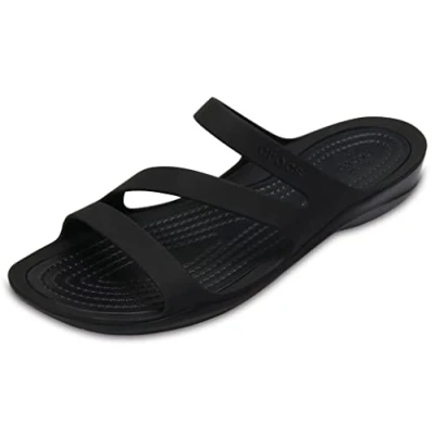 Image de Crocs Swiftwater Sandal W Femme Sandal, noir, 37/38 EU