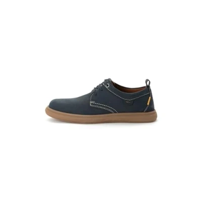 Afbeelding van camel active Veterschoenen gemaakt van leer Maat menswear 43 Donkerblauw