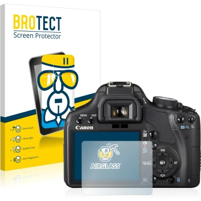 Afbeelding van BROTECT Screenprotector voor Canon EOS 500D Folie Beschermfolie Beschermglas transparant