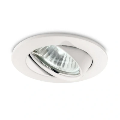 Afbeelding van Inbouwspot Swing rond, GU10, zwenkbaar, wit