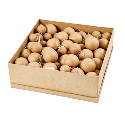 Afbeelding van Ornamenten, d: 4+5+6 cm, 3x35 stuks
