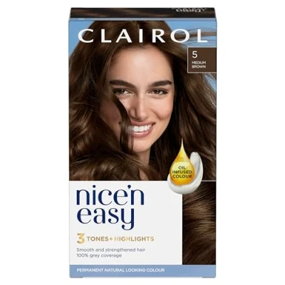 Afbeelding van Nne Clairol Nice n Easy Haarverf, bruin