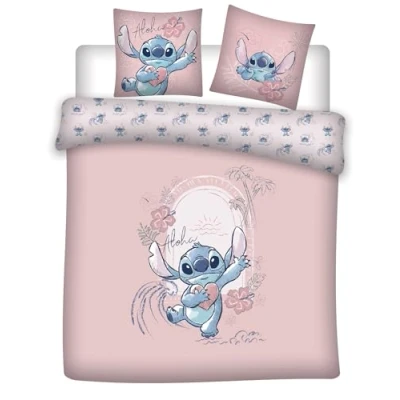 Afbeelding van Lilo &amp; Stitch Tweepersoons Dekbedovertrek 5407010073416