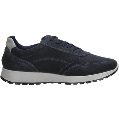 Afbeelding van IMAC Berry Sneakers laag Blau grau, Heren, Maat: 42, grau Veloursleer