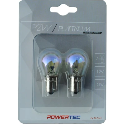 Afbeelding van Powertec Platinum BA15S / PY21W 12V RAINBOW Blister Set