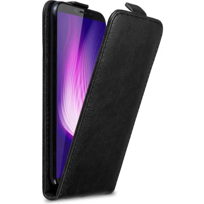 Afbeelding van Cadorabo Hoesje geschikt voor Cubot NOVA in ZWARTE NACHT Beschermhoes flip design Case Cover met magnetische sluiting