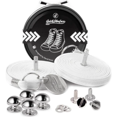 Afbeelding van Quickshoelaces casuel wit
