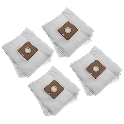 Afbeelding van vhbw 20 stofzuigerzakken geschikt voor Nilfisk Action Plus, Plus Parquet, A400 stofzuiger, microgeweven, 24,7 cm x 27 cm, wit