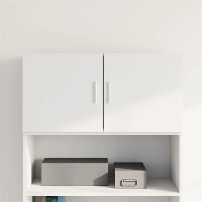 Image de vidaXL Armoire murale blanc 80x42,5x40 cm bois d&#039;ingénierie846124