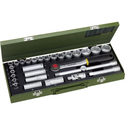 Afbeelding van Proxxon Industrial 23000 Dopsleutelset Metrisch 1/2 (12.5 mm) 29 delig