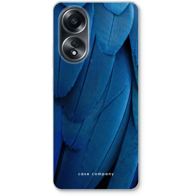 Afbeelding van Case Company® hoesje geschikt voor Oppo A58 4G Pauw Soft Cover Telefoonhoesje Bescherming aan alle Kanten en Schermrand