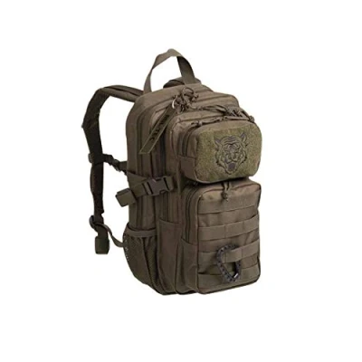 Afbeelding van Stoere Groene Leger Assault Pack Rugzak Kinderen Kind Maat Rugzakken kleine Kids prepper school sport outdoor