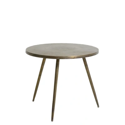 Afbeelding van Light &amp; Living Bijzettafel MONJAS Ø59x49.5cm Brons