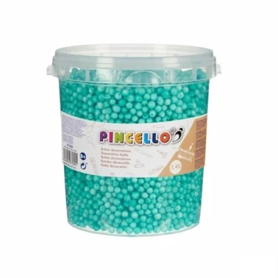 Afbeelding van Materiaal voor handarbeid Ballen Groen polyestyreen (6 Stuks)