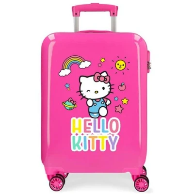 Image de Valise cabine HELLO KITTY We are cute rose 7534