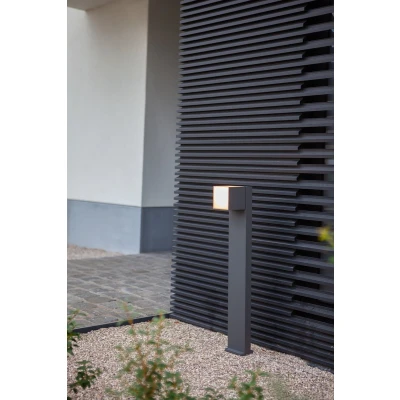 Afbeelding van Lutec 7193802118 Cuba Staande LED buitenlamp 12 W Antraciet
