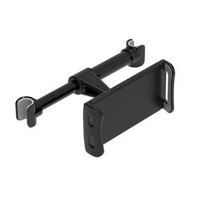 Afbeelding van Homeet Tablethouder voor auto, hoofdsteun, 360 graden draaibaar, iPad/iPhone/Samsung Tab/Kindle Fire HD/Nintendo Switch enz. 【Zwart】
