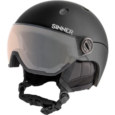 Afbeelding van Sinner Sr Skihelm Met Visor Titan Trans+lens S1 3