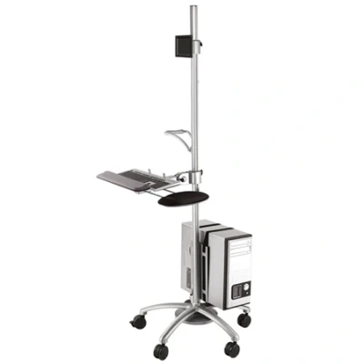 Afbeelding van Neomounts By Newstar FPMA MOBILE1800 Mobiele Werkplek Zilver