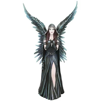 Afbeelding van Nemesis Now Harbinger Anne Stokes kunsthars, 27 cm, zwart
