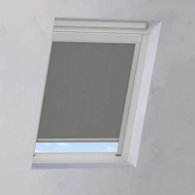 Afbeelding van Dakraam Rolgordijn Smart Grijs 804 1173x740cm (Grijs)