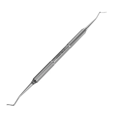 Afbeelding van Pedicure tool Staleks double ended curette type PE 20/2 mat RVS voor professional