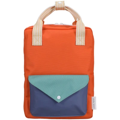 Afbeelding van Sticky Lemon Backpack/Boekentas Medium Wonders Envelope Lifebuoy Orange
