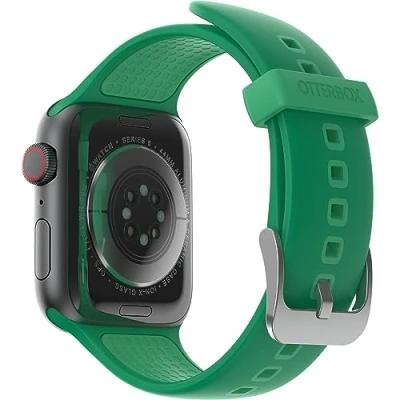 Afbeelding van OtterBox All Day Comfort Bandje voor smart Watch 42/44/45 mm groen sap Apple Hermès Series 9, 10, 8, Ultra, Ultra 2