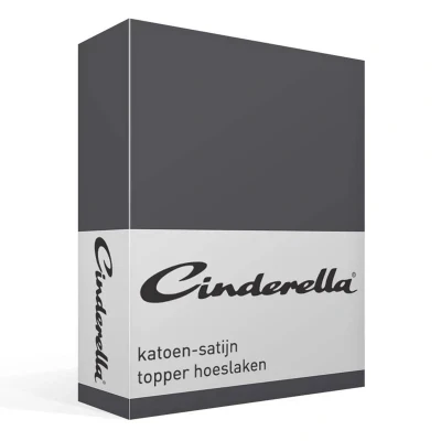 Afbeelding van Cinderella Sundays Topper Hoeslaken (tot 15 cm) Satijn 90x200 cm
