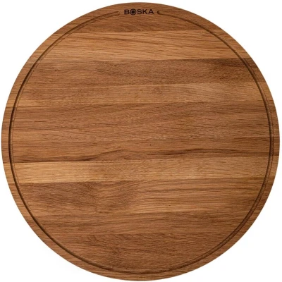 Afbeelding van Boska Pizza Snij En Serveerplank XXL 47 Cm Lichtbruin