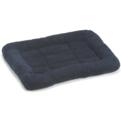 Afbeelding van BZ hondenkussen schapenvacht blauw 121X76X9
