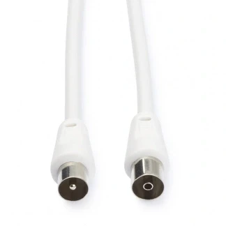 Afbeelding van Coax kabel Nedis 5 meter (Analoog, Wit)