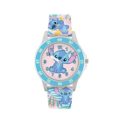 Image de Disney Montre Fille Quartz Analogique Bracelet Silicone LAS9011, Multicolore,