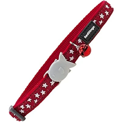 Afbeelding van Kattenhalsband Rood 20 32 cm