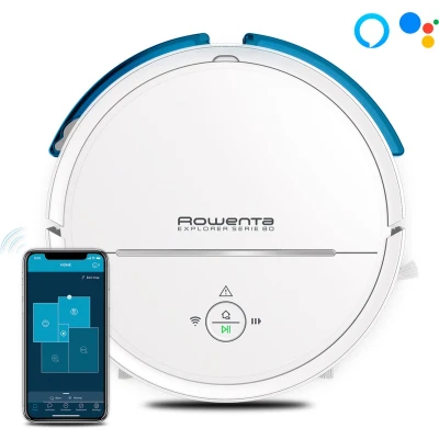 Afbeelding van Rowenta X Plorer Serie 80 RR7747WH Robotstofzuiger met dweilfunctie