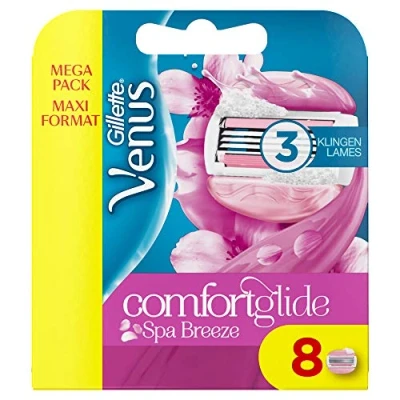 Afbeelding van Gillette Venus Breeze Scheermesjes Comfortglide 8 Stuks