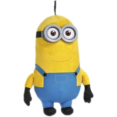 Afbeelding van Play by Minions Rise of Gru Knuffel Bob, Otto, Kevin, Stuart, Dave met PVC ogen, originele licentie (Kevin 30 cm)