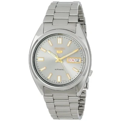 Afbeelding van Seiko Herenhorloge, zilver/grijs, armband
