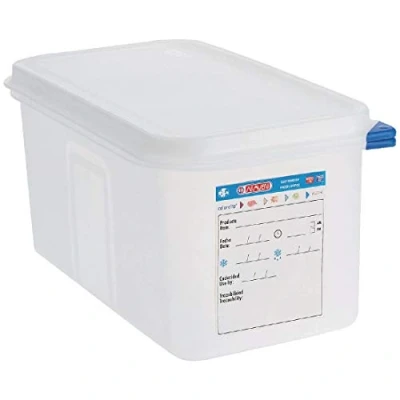 Afbeelding van Araven GN 1/3 voedselbak met deksel 6L (4 stuks)