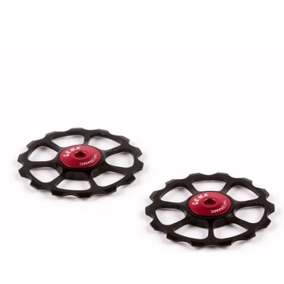 Afbeelding van CEMA derailleurwieltjes PVC Sram XX1/XO1 Full Kera.11v zwart